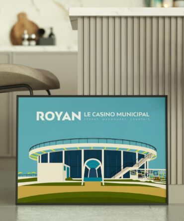 Affiche Casino municipal de royan