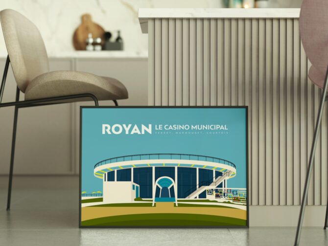 Affiche Casino municipal de royan